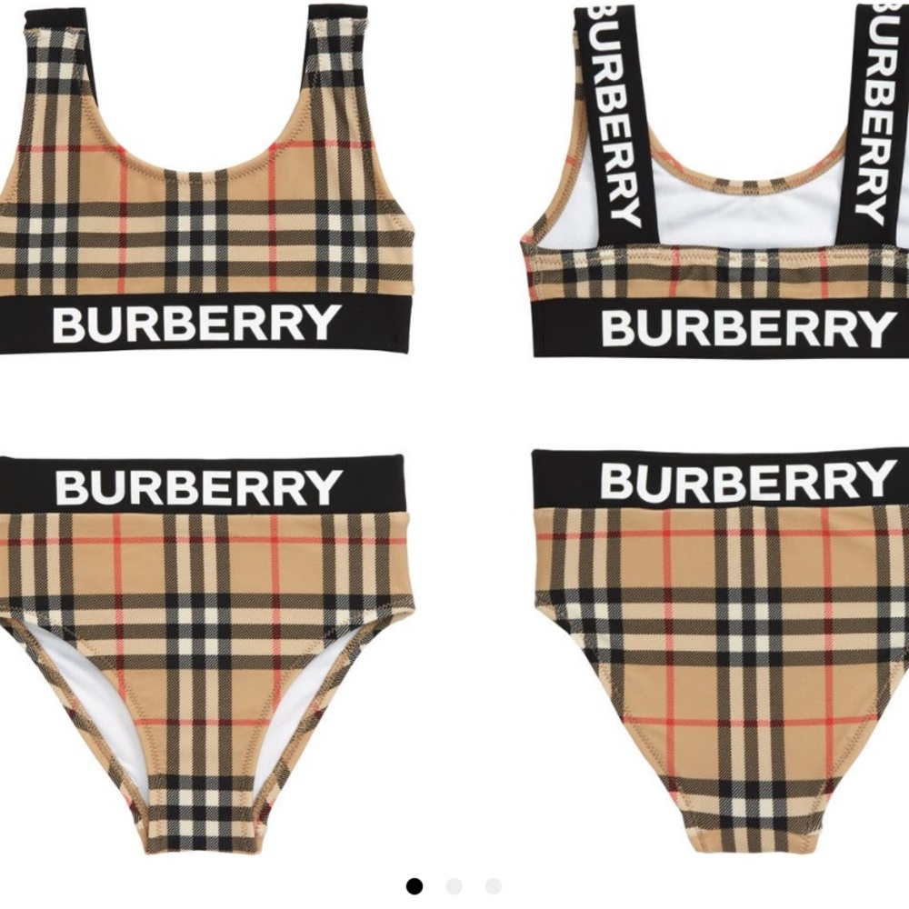 Burberry Kids Liana two piece swimsuit